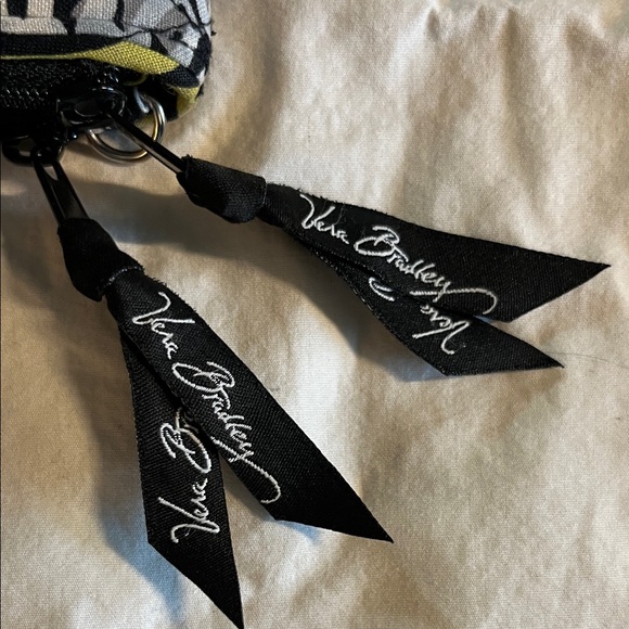 Vera Bradley Floral Yellow Black and Gray Women's Wallet GUC - Picture 7 of 8